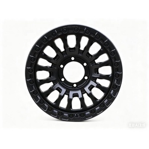 Ruedas Deportivas de Aleación de Aluminio Forjado para Mercedes Smart, Diseño de Malla Deportiva en Negro Brillante, <span class=keywords><strong>17</strong></span> 5x114.3 139.7 - Product Image 4