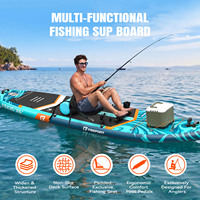 FBSPORT Dropshipping Planche de paddle gonflable de pêche SUP Gonfiabile sup Board Pembe mor Stand up Paddle Board Racetyp Rack