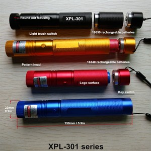 Batterie rechargeable XPL-301H532G150 verte 18650, pointeur laser 301 - Product Image 4