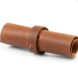 Estuche enrollable para bolígrafos <span class=keywords><strong>de</strong></span> cuero PU vintage, organizador <span class=keywords><strong>de</strong></span> lápices creativo para viaje, bolsa enrollable plegable para bolígrafos - Product Image 4