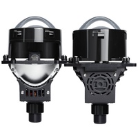 Phare de voiture à LED bi-xénon de 3 pouces, projecteur laser antibrouillard 200W, accessoires de voiture, éclairage 12V 6000K haute luminosité