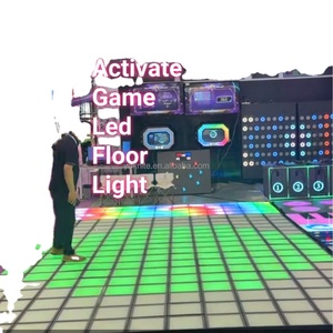 Dalles de sol LED interactives à capteur de pression pour jeux vidéo, vente en gros d'usine - Product Image 1