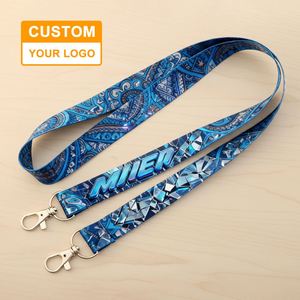 Porte-clés personnalisés en polyester avec impression par sublimation à transfert thermique - Écologiques et durables - Product Image 1