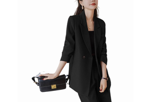 Nouveau dames manteaux hiver court brodé écharpe col gland Double face lâche <span class=keywords><strong>laine</strong></span> manteaux dames femmes manteaux - Product Image 5