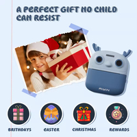 Uyin Printer foto portabel anak-anak, Printer Mini lucu dan warna termal, Printer foto BT, Printer USB nirkabel & pemindai dalam stok