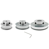 Poulie synchrone en aluminium GT2 80T pour courroie crantée 2GT, 80 dents, pour imprimante 3D, OEM, largeur 6mm, alésage 5-20mm