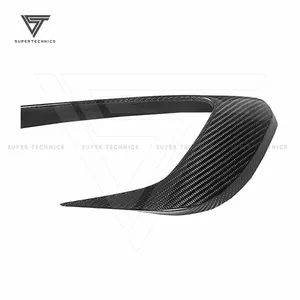 PT Style Carbon Front Stoßstangen Canards für Maserati Levante 2016-2019