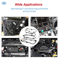 61129298614 Faisceau de câblage de radar de recul automatique avec isolation PBT et gaine en aluminium pour voitures IATF16949