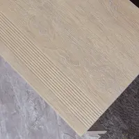 Carrelage de sol en céramique extérieur poli glacé 1200x300x170, qualité supérieure, aspect bois, carrelage d'escalier