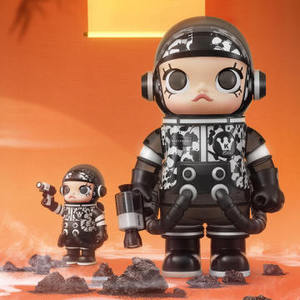 POPMART MEGA SPACE MOLLY Figure originali in PVC <span class=keywords><strong>Anime</strong></span> giocattoli di tendenza Hot addobbi per tesori cartone animato congelato Merrill regalo Panda - Product Image 2