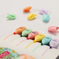 36 Buah Set Highlighter Mini Lucu dalam Kemasan Ember Permen, Sempurna untuk Pecinta Warna Pastel dan Perlengkapan Sekolah