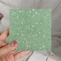 Diseño Popular de Baldosas de Terrazo Multicolor Modernas, Impermeables y Antideslizantes para Hoteles, Escuelas, Villas, Uso Interior y Exterior, Muestra Gratis