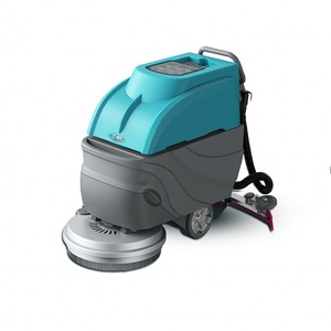 <b>Floor</b> Scrubber Walk Behind Battery Cleaning Machine Automatic <b>Mop</b> Cleaner Hand Push <b>Floor</b> Scrubber - Product Image 6