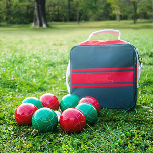 Nuovo gioco da spiaggia/prato-Set di palline da <span class=keywords><strong>Bocce</strong></span> economiche per 4 giocatori con borsa per il trasporto - Product Image 6