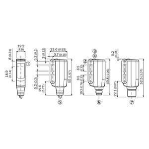 Bệnh cảm biến 1049074/WL9-3N2432 Gương phản ánh loại quang điện Encoder với căn chỉnh tự động cảm biến quang học sản phẩm - Product Image 2