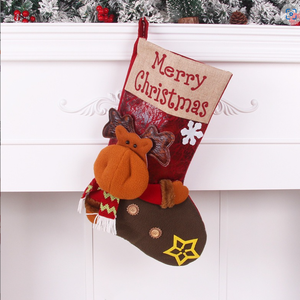 Custom Christmas Stockings Christmas <b>Gift</b> 2025 Luxury Design Personalized Christmas Stockings for Family Decoration - Product Image 4