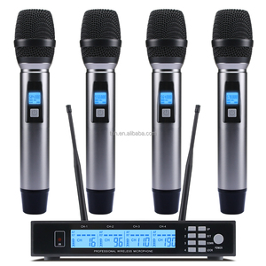 TNH MA700 recargable uno a cuatro UHF MICRÓFONO INALÁMBRICO frecuencia infrarroja 100 metros distancia de recepción para canto de Conferencia - Product Image 2