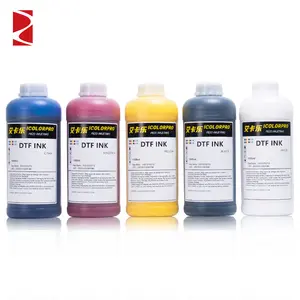 Distributor harga pabrik tinta tekstil DTF 500ml 1000ml 250ML C M Y K W