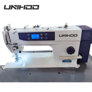 Machine à coudre industrielle à point noué à aiguille simple haute vitesse avec moteur au design moderne et mécanisme d'alimentation manuel pour usage domestique - Product Image 2