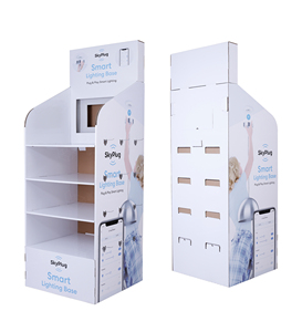 Factory <strong>Supplier</strong> Retail Store Half <strong>Pallet</strong> Pdq Cardboard Paper <strong>Display</strong> for Mobile Phone Accessories - Product Image 3