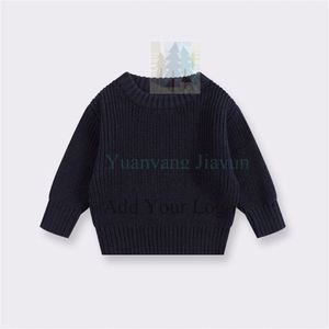 Vendita per tenere in caldo vestiti da ragazza oversize in maglia di cotone a maglia maglia maglione per <span class=keywords><strong>neonato</strong></span> maglione Pullover per bambini maglione per bambini - Product Image 5