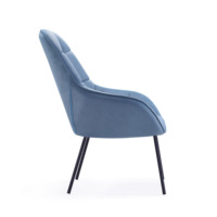 Fauteuil de canapé d'intérieur en tissu moderne Fauteuil d'attente de salon Fauteuil