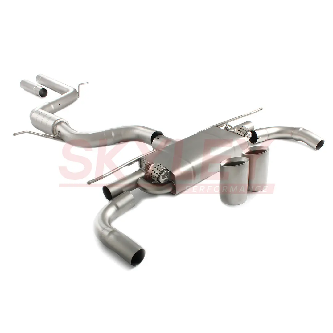 Catback cho VW GOLF MK7 MK8 GTI ea888 2.0T 2014 + Hệ thống ống xả catback Muffler phụ tùng ô tô