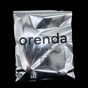 Sacs d'expédition en polymétallique écologiques imperméables avec logo personnalisé pour vêtements et vêtements, autocollants personnalisés, tailles personnalisées - Product Image 3