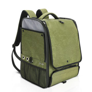 Tùy Chỉnh Nhỏ Trong Suốt Thoáng Khí Chim <span class=keywords><strong>Parrot</strong></span> Tàu Sân Bay Du Lịch Lồng Túi Chim Ba Lô Tàu Sân Bay - Product Image 2