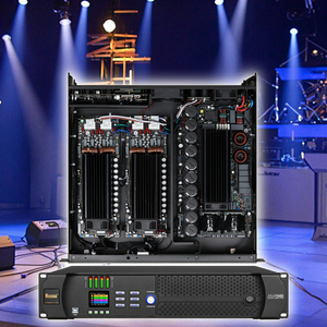 Nuoxun yeni DSP güç amplifikatörü ses üreticisi DSP köknar amplifikatör D sınıfı 1500watt 4 kanal için pasif hoparlör - Product Image 3