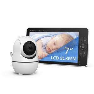 Cámara Inteligente para Niños con IA, Pantalla de 7.0 Pulgadas, Inclinación y Giro, Temperatura, Audio Bidireccional, Cámara Inalámbrica, Visión Nocturna, Cámara de Video, Niñera - Product Image 1