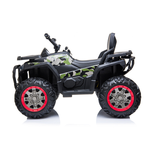 Quad électrique pour enfants, voiture <span class=keywords><strong>de</strong></span> plage, jouet, ATV en plastique avec télécommande, suspension, batterie, design réaliste - Product Image 3