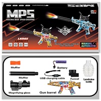 KK nouveau MP5 52CM électrique Gel Ball Blaster automatique manuel deux moules Splatter Blaster activités de plein air pour pistolet jouet pour garçons