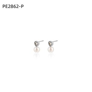 Fashion Earrings with Pearl Stud PE2862 for Women High Quality Jewelry - Product Image 1
