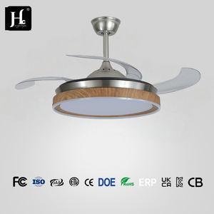 Ventilador de Techo LED Moderno de 42 Pulgadas con 3 Aspas Retráctiles, Diseño Invisible Empotrado, Luz Regulable, Control Remoto, Diseño AGI32 - Product Image 6