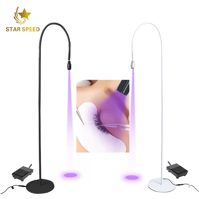 UV LED Lamp for Lash Extensions Zoom Detachable Lash Lamp UV