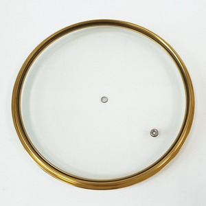 Couvercle en verre trempé direct d'usine en gros couvercle en verre de type T pour casseroles et poêles batterie de cuisine - Product Image 2