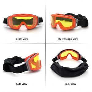 Yijia mới thiết bị chữa cháy chống cháy chống sương mù lính cứu hỏa chữa cháy kính cho tìm kiếm cứu hộ an toàn Kính chữa cháy Kính - Product Image 5