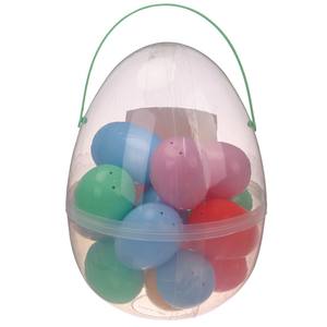 थोक ईस्टर अंडे बाल्टी बच्चों के आश्चर्य Gacha प्लास्टिक खुले अंडा सेट 18 ईस्टर अंडे - Product Image 1