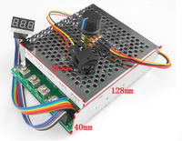 Contrôleur de vitesse électronique pour moteur à courant continu (12V/24V/36V/48V), mode marche avant/arrière, échelle numérique