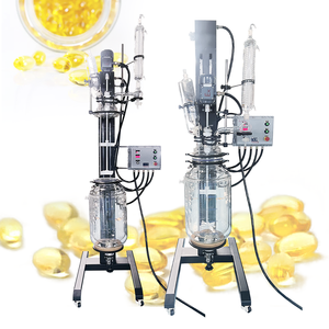 Tout nouveau pour réacteur en verre gainé multifonctionnel automatique 20L fonctions de levage rotatives de haute précision capacité 200L - Product Image 2