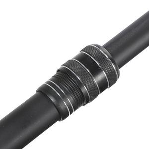 Épuisette télescopique en fibre de carbone, section unique, portable, pour la pêche - Product Image 1