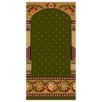 Nouveau tapis de prière pour mosquée, fabriqué à la machine, motif floral, à poils longs, en acrylique tissé