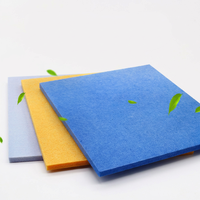 Panneau acoustique en fibre de polyester PET de 12 mm, panneau plat absorbant le son, décoration murale et de plafond, réduction du bruit