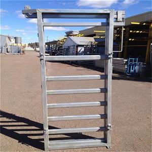 고품질 3x3 아연도금 PVC 코팅 용접 철망 소 우리 울타리 패널 현대적 디자인 방수 - Product Image 5