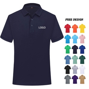 Camiseta Polo de Golf Blanca de Alta Calidad al por Mayor, Personalizada con Logotipo Bordado, Unisex, de Algodón Liso, para Negocios, Camisetas Polo Personalizadas para Hombre - Product Image 1