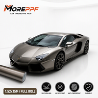 Film de protection de voiture métallique brillant à changement de couleur : Haute résilience, résistant aux taches et anti-rayures, TPU PPF 7,5 mil