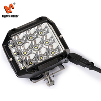 Luz de Conducción LED Cuadrada Profesional de 57W, 5.4 Pulgadas, Alta Intensidad, 5000LM, Certificación E-Mark, Lámpara de Trabajo Auxiliar para SUV LML-7561