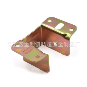 Soporte de vigas de madera personalizado, conector duradero de hierro chapado de 35 mm para herrajes de estructura de cama - Product Image 3
