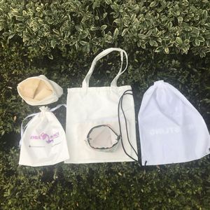 Bolsas de tela largas 100% poliéster al por mayor, 34*40cm, para sublimación, grosor medio, blancas, para manualidades DIY y decoración en blanco - Product Image 6